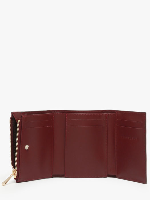 Longchamp Epure timeless Portefeuille Rood